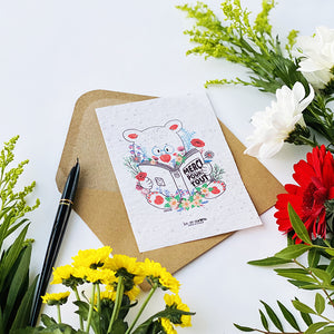 Carte à planter . Merci pour tout !