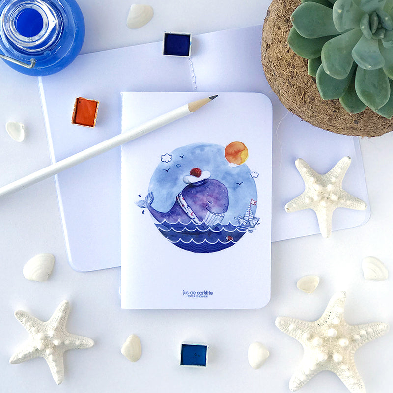 Carnet de notes . Ohé Ma Baleine