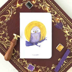 Carnet de notes . Chouette la chouette