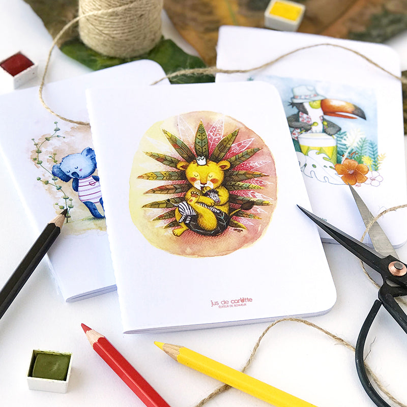 Carnet de notes . Lionceau petit roi