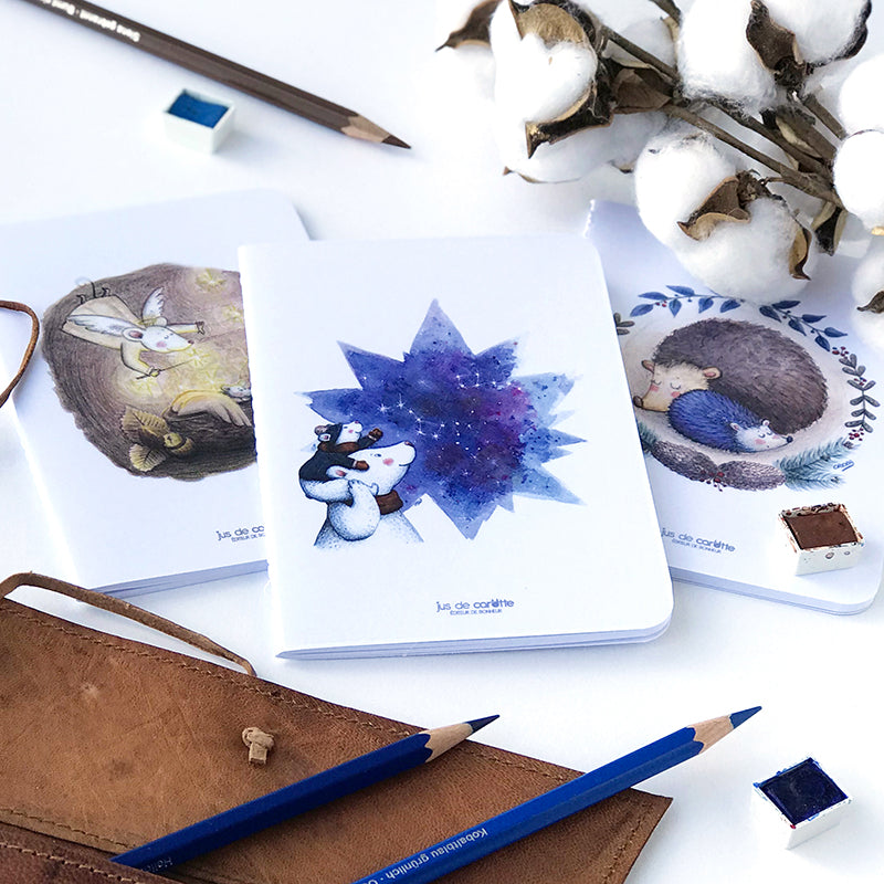 Carnet de notes . Grand Ours et Petit Ours