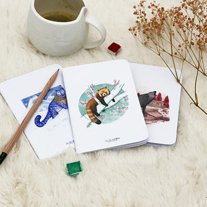 Carnet de notes . Naoki le panda roux . Le Pal Nature