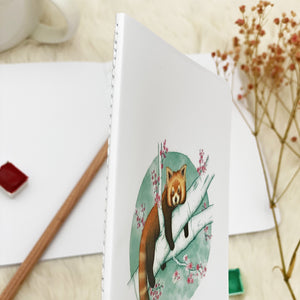 Carnet de notes . Naoki le panda roux . Le Pal Nature