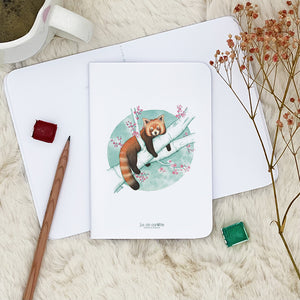 Carnet de notes . Naoki le panda roux . Le Pal Nature