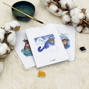 Carnet de notes . Maléo la panthère des neiges . Le Pal Nature