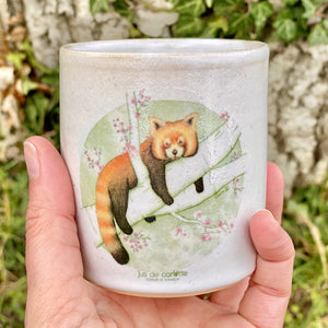 Céramique . Naoki le Panda roux
