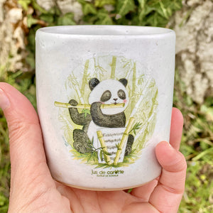 Céramique . Le Panda Musicien